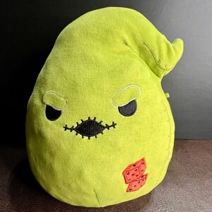Squishmallows 8" Oogie Boogie Plush Disney Green Excellent Nightmare Before Xmas